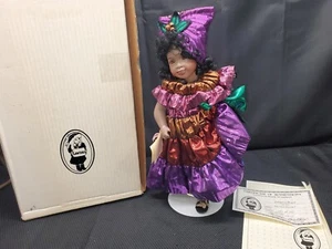 Wendy Lawton Doll Carnival Brazil Cherished Customs 14" w/ COA #345/750, in Box - Picture 1 of 13