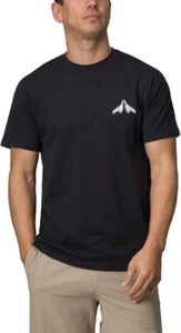 Reef T-Shirt Uomo Lost Manica Corta, Nera, Taglia XL - Foto 1 di 2