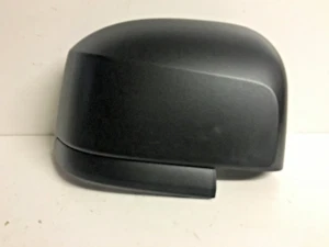 VW CRAFTER WING DOOR MIRROR COVER TOP 2017 on DRIVERS SIDE RIGHT BLACK - Picture 1 of 4