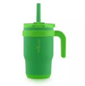 Coldee Vacuum Insulated Tumbler Lemonade Lid Spill Proof Straw Kids Mug 14 oz - Picture 1 of 8