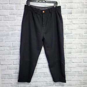 I Love Ugly HERREN L Slim Kobe Wollmischung Schwarz Hose Pants - Bild 1 von 9