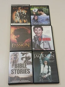 6 Dvd Bundle Lot Chicago Minor Miracle Crossroad The Passion La Bamba Bible #15 - Picture 1 of 12