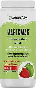 HOT NaturalSlim bebida anti estres puro Citrato de Magnesio en polvo con O