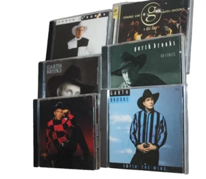 Garth Brooks 6 Country CD Lot The Chase In Pieces Double Live No Fences - Imagen 1 de 10