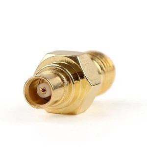 1Pc Adapter SMA Female Jack To MCX Female RF Connector Straight Gold Plating - Picture 1 of 1