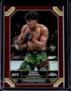 Topps Chrome UFC 2024 Raul Rosas Magenta Refractor - Bild 1 von 2