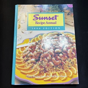 Sunset Rezept Jährlich 1990 Ausgabe Vintage Hardcover Buch - Bild 1 von 3