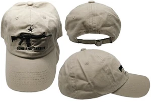 Trump 2024 Texas NRA Come and Take it M4 AR-15 Khaki Gun Tea Party Ball Mütze Kappe  - Bild 1 von 6