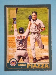 2001 Topps EMPLOYEE Limited Edition Mike Piazza New York Mets #706 RARE ⚾ - Picture 1 of 11