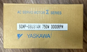 YASKAWA SGMP-08U314M AC SERVO MOTOR 750W 200V 4.1A 3000RPM  **NEW IN BOX** - Bild 1 von 6