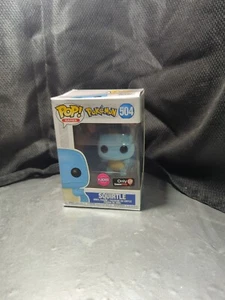 Funko Pop! Vinile: Pokémon - Squirtle (Floccato) - GameStop (GS) (Esclusivo) #504 - Foto 1 di 4