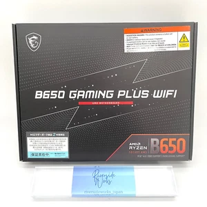 MSI B650 GAMING PLUS WIFI AM5 AMD B650 SATA 6Gb/s ATX Motherboard DDR5 New - Picture 1 of 17