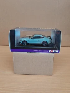 Corgi Vanguards 1:43 fundido a presión Ford Mustang Mach 1 Fighter Jet gris VA15501 - Imagen 1 de 15