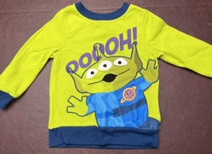 Disney Store Toy Story Alien “OOOOH!” Fleece Pajama Top Size 3 - Picture 1 of 4