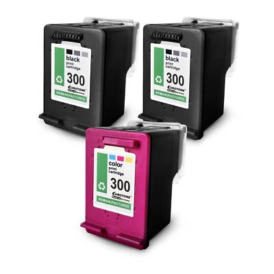 3x Tinta Eurotone 2+1 F R HP Deskjet D-5563 D-2668 F-4283 D-2530 F-4472 Foto 1 de 4