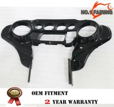 Carenado interior delantero cubierta de ala de murciélago para Harley Electra Street Glide FLHX 2014-2020 Foto 1 de 4