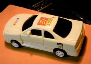  Coche de carreras - Juguete Push n Go - Motor de fricción "rápido" blanco - g4 - Imagen 1 de 12