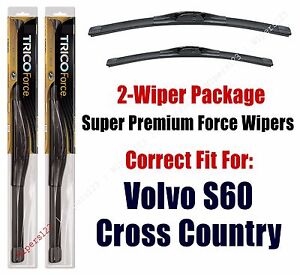 Wipers 2-Pack Hi-Performance fits 2016+ Volvo S60 Cross Country - 25260/200