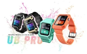 Per Apple Watch Series 6 SE 5 4 -44mm Cinturino Orologio SUPCASE Total Access Band Case - Foto 1 di 58