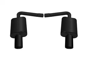 Gibson Performance 619699B Black Elite Axle-Back Dual Exhaust System - Picture 1 of 1
