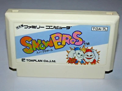 Snow Bros (Snow Brothers) Famicom NES Japan import US Seller - Image 1 of 2