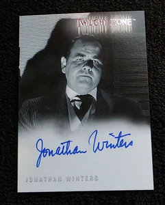 2002 Rittenhouse Twilight Zone Series 3 Jonathan Winters Autograph # A-42 - RARE - Picture 1 of 2