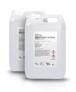 Isopropanol IPA Industrial Pure Chem 99.9% 2 x 5L (10L in Total) Isopropyl - Picture 1 of 12