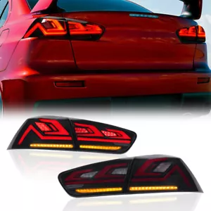 Juego de luces traseras LED de humo para Mitsubishi Lancer EX EVO X 2008-2017 - Imagen 1 de 9