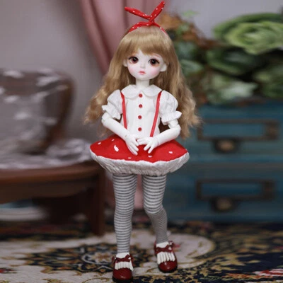 New Dress clothes Hair shoes For 1/6 BJD Doll Linachouchou Macaron I - Image 1 of 4