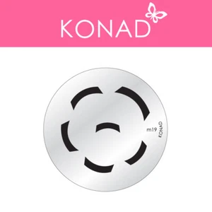 Original KONAD ® Stamping Nailart Design Schablone Image Plate - M19 - Bild 1 von 3