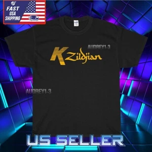 NEW K ZILDJIAN PERCUSSION DRUMS LOGO T-SHIRT FUNNY AMERICAN USA SIZE S-5XL - Picture 1 of 6