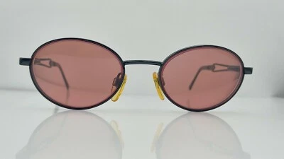 Vintage Florance Vogue VO32315 Black Metal Oval Sunglasses FRAMES ONLY  - Image 1 of 4