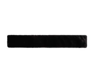 Webpelzkragen schwarz 66 x 10 cm Damen Schmuckklammer-Verschluss UVP: 34,99€ E26 - Bild 1 von 1