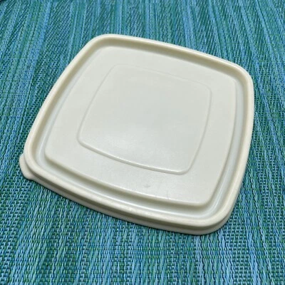 Rubbermaid Servin Saver - сменная крышка - #1 - миндаль - квадратная - только крышка - Изображение 1 из 4