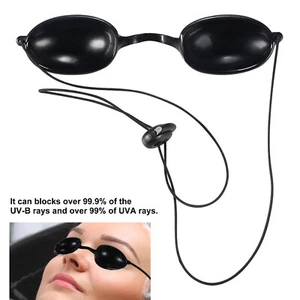 UV Schutzbrille - Solariumbrille Sonnenbank Brille Sonnenschutzbrille Eyeshields - Bild 1 von 8