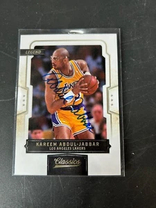 KAREEM ABDUL-JABBAR 2015 PANINI CLASSICS PROMO CARD #KAJ RARE LAKERS HOF - Bild 1 von 2