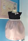 Kate Spade Babygirl Pink And Black Dress Size 86 18 Months