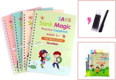 Sank Magic Practice Copybook for Kids - The Print Handwiriting Workbook-Reusable