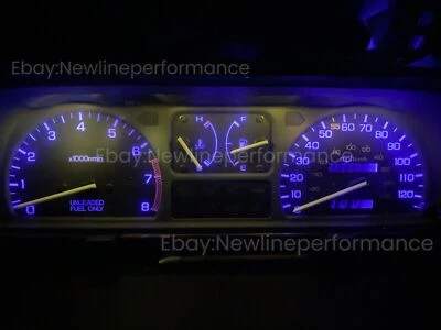 New Blue LED Cluster Bulb KIT For Honda Civic EF / Wagon / CRX CR-X 1988-1989 - image 1 of 3
