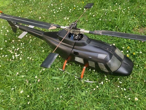Rarität für Sammler: Graupner Bell 222 Restaurationsobjekt ca. 50 Jahre alt - Bild 1 von 8