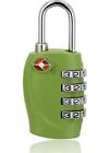 Travel Lock TSA 4 figures Combination lock luggage lock (green)