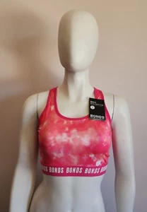 Bonds Girls UEWY1A 1OS Sunsets Sport Racer Back Crop Bralette Size 8/10 New - Picture 1 of 5