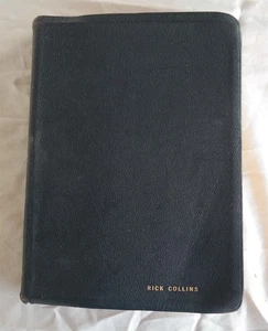 Vtg Thompson Chain Reference Study Holy Bible Morocco leather bound Kirkbride - Bild 1 von 12