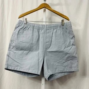 Free Fly Shorts Herren XXL Bay Blue Stretch Canvas Bambus Outdoor Huckberry 5” - Bild 1 von 11