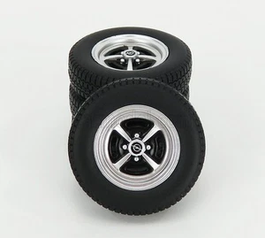 1/18 KK-SCALE - ACCESSORIES - SET 4x WHEEL AND TYRE SET - OPEL KADETT KKDCACC011 - Foto 1 di 1