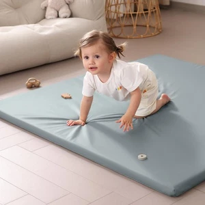 Baby Play Mat, 50''x50'' Waterproof Nursery Rug Muscle Mat Area Rug Playroom ... - Picture 1 of 1