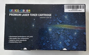 Office Color, 305A Black Toner Cartridge, Replacement for HP 305A, 2 Pack - Picture 1 of 6