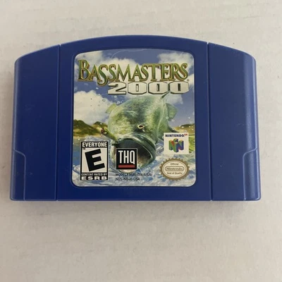 bassmasters 2000 n64 probado y funcionando Foto 1 de 2
