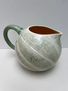 Beautiful Bordallo Pinheiro Melon ceramic  Pitcher. Portugal. - Picture 1 of 5