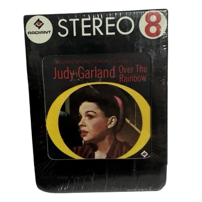 Judy Garland Over the Rainbow 8-Track Tape Radiant Stereo 8 Sealed Vintage - Image 1 of 2